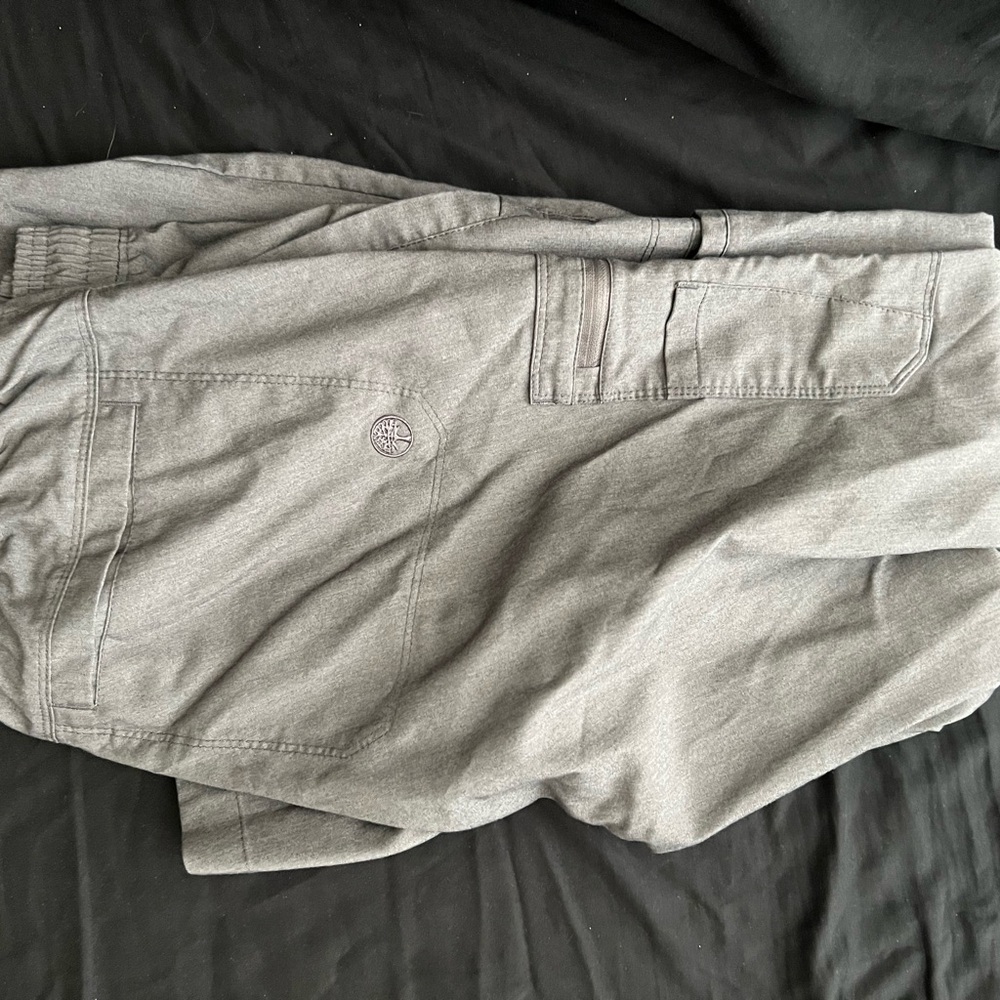 Gray Cargo Pants